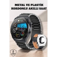 Alkasaz Akıllı Saat Sağlık ve Fitness Takibi Bluetooth Bağlantılı Dokunmatik Ekran - ALKHBY6455-8153