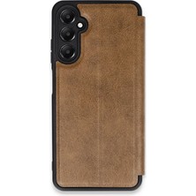 Pileli Store Mey Ithalat®  Samsung Galaxy A36 Kılıf Flip Cover - Taba