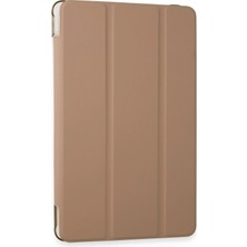 Pileli Store Mey Ithalat®  Samsung Galaxy X510 Tab S9 Fe 11 Kılıf Tablet Smart Kılıf - Rose Gold