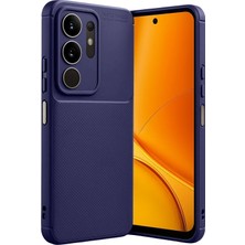 Pileli Store Mey Ithalat®  Vivo Y29 4g Auto Focus Karbon Kapak - Lacivert