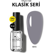 Momo Professional Kalıcı Oje K072 Açık Füme 10 ml