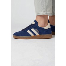 Liarca Timeless Classic Beyaz Lacivert-Bej Premium Konfor & Zamansız Stil Günlük Unisex Sneaker Ayakkabı