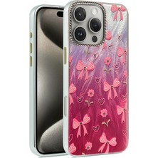 Pileli Store Mey Ithalat®  iPhone 16 Pro Max Kılıf Blade Aynalı Desenli Kapak - Desen 3