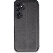 Pileli Store Mey Ithalat®  Samsung Galaxy S24 Fe Kılıf Flip Cover - Siyah