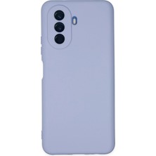 Pileli Store Mey Ithalat®  Huawei Nova Y70 Kılıf Nano Içi Kadife Silikon - Lila