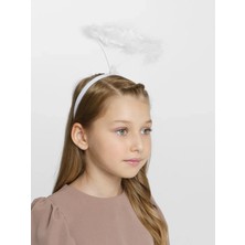 Pileli Store Mey Ithalat® Beyaz Otrişli Tüylü Esnek Yapı Melek Haresi Melek Tacı