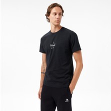 Converse Baskılı Erkek Siyah T-Shirt.blk