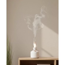 USB Şarjlı Gaz Lambası Modeli Nano Mist Aromaterapi Nemlendirici 280 ml Midastech