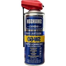 Aesco Swanson Works Sw-60 Kobra Başlıklı Pas Sökücü Yağlayıcı Korozyon Önleyici Çok Amaçlı Multi Sprey 400 ml