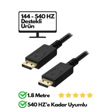 Appa Dp Display Port Kablo 144 HZ-540 Hz Arası Destekli Yüksek Kaliteli Görüntü Kablosu SRF-1001