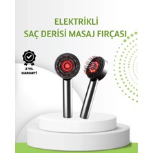 Şarjlı Saç Derisi Masaj Cihazı Kırmızı Işık ve 3D Tarak Dişli Midastech