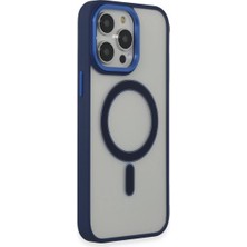 Die Grup Buğz Iphone 15 Pro Max Kılıf Room Magneticsafe Silikon - Lacivert