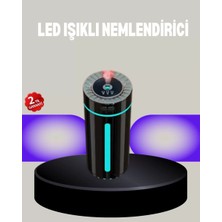 Aromaterapi Özellikli Ultrasonik Hava Nemlendirici LED Atmosfer Işığı Midastech