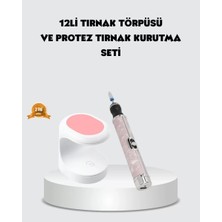 20.000 Rpm Tırnak Matkabı + Mini LED Oje Kurutma Cihazı Seti Midastech
