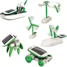 Nemere İthalat Güneş Enerjili Robot Oluşturma Seti Solar Kit (6 In 1) Nemere Ithalat
