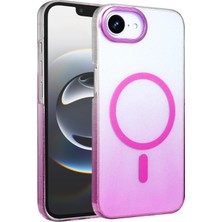 Mey Ithalat®   iPhone 16E Glossy Magsafe Kapak - Mor