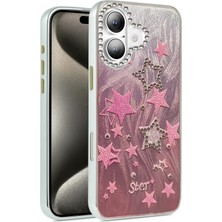 Pileli Store Mey Ithalat®  iPhone 16 Kılıf Blade Aynalı Desenli Kapak - Desen 7