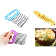 Zenvia Chips Chopper Şekilli Sebze ve Meyve Dilimleyici (4887) ZNVA-GO3146