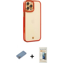 İlk El Grup Pilelistore™ iPhone 12 Pro Max Kılıf Çekirdek Klasik Serisi - Siyah 6d Mat Seramik Hayalet Nano Ekran Koruyucu + Shine Kamera Lens Koruma Cam - Gs