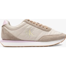 Calvin Klein Retro Runner Lace Up  Kadın Yeşil Sneaker