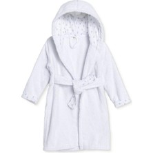 Little Dreams Erkek Bebek Bornoz Bağcıklı Kapüşonlu Long Sleeve Patiksiz