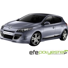 Renault Megane 3 4 Kapı Ön Tampon Eki Boyasız