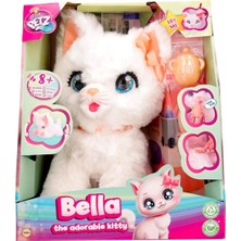 Hobibahçem 90773 Hareketli ve Sesli Sevimli Peluş Kedicik Bella-Sunman