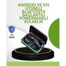 Genel Tedarik Oyun Modlu E10 Bluetooth Kulaklık Powerbank ve LED Ekranlı