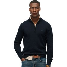 Superdry Lacivert Erkek Regular Fit Kazak M6110690A-AGT