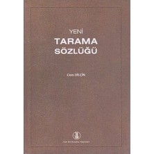Türk Dil Kurumu Yayınları Ciltli Yeni Tarama Sözlüğü Cem Dilçin 495 Sayfa Türkçe Kitap