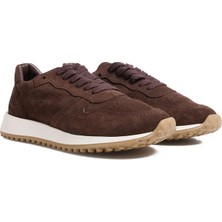 Penford Kahve Kadın Deri Sneaker D-Tessa-Solenya-Suet