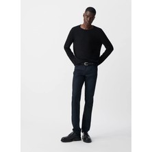 İkks Ikks Siyah Erkek Bisiklet Yaka Regular Fit Kazak MZ18113