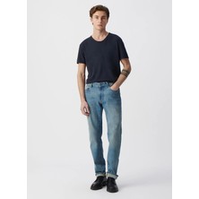 İkks Ikks Siyah Erkek Bisiklet Yaka Regular Fit T-Shirt MJ10153