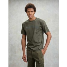 Blauer Haki Erkek Standart Fit T-Shirt 25WBLUH02325-670 Downey