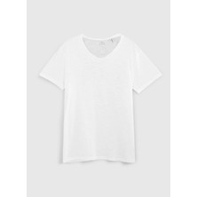 İkks Ikks Beyaz Erkek Regular Fit T-Shirt MJ10153