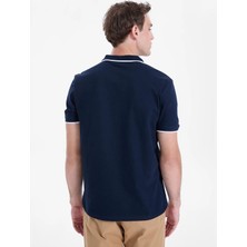 Discovery Expedition D6SM-TST3720 Lacivert Erkek Polo T-Shirt