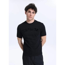 Blauer Siyah Erkek Standart T-Shirt 25WBLUH02325-999 Downey