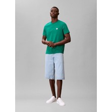 Calvin Klein Jeans Yeşil Erkek T-Shirt LV04RC272GL4G Yeşil T-Shirt