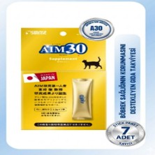 Aım 30 Supplement Toz (Kediler Için Böbrek, Üriner Sistem ve Uzun Ömür Desteği) 7 Saşe