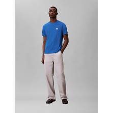 Calvin Klein Jeans Mavi Erkek T-Shirt LV04RC272G2ZU Mavi T-Shirt