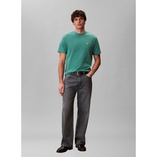 Calvin Klein Jeans Yeşil Erkek T-Shirt LV04RC275GVFL Yeşil T-Shirt