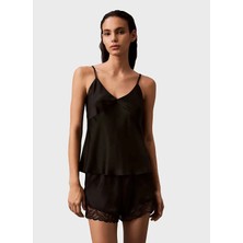 Calvin Klein Siyah Kadın Pijama Şort 000QS7294E Ck Women