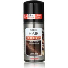 Passionate Koyu Kahve Beyaz Kapatıcı Sprey 100 ml Bitkisel İçerik ile Saç Bakım Kompleksi