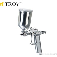 Troy 18609 Mini Rötuş Tabancası Metalik Boyalar İçin 0.5 mm Meme Çapı ile Kullanıma Uygun