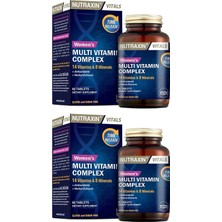 Nutraxin Women's Multi Vitamin Complex 60 Tablet x 2 Adet, 7680512628385