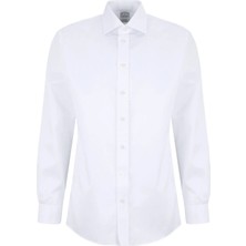 Brooks Brothers Beyaz Erkek Regular Fit Gömlek BBSS26MSH035