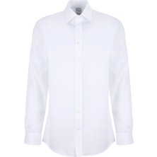 Brooks Brothers Beyaz Erkek Regular Fit Gömlek BBSS26MSH043