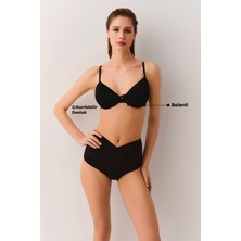 Suwen Önden Bağcıklı Destekli Bikini Üst