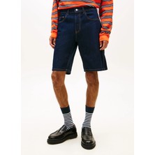 Tommy Jeans Lacivert Erkek Denim Şort DM0DM229741BK Lacivert Denim Şort