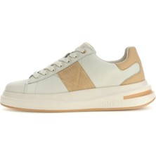 Guess Beyaz - Krem Erkek Sneaker Elba